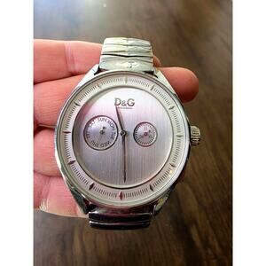 D&G Dolce & Gabbana Men's DW0418 Jimmy Z Analog Stainless Steel Watch